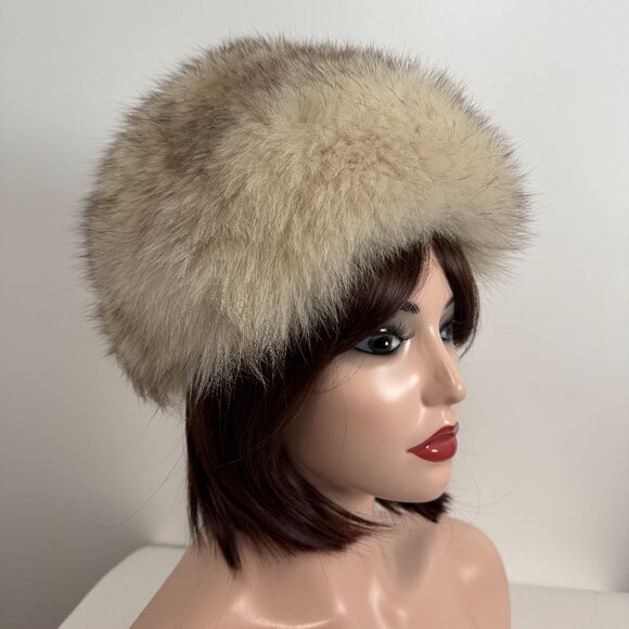 Vintage VITTORIO Cossack Fur Hat - Size S - Picture 3 of 7